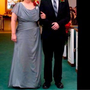 Jade by Jasmine Silver Formal Dress